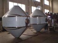 SUS304 Conical Vacuum Dryer With Steamheating System ,Hot Water System,PLC And HMI Control System,